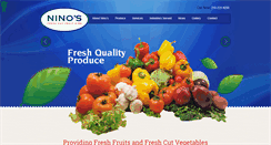 Desktop Screenshot of ninosfreshcut.com